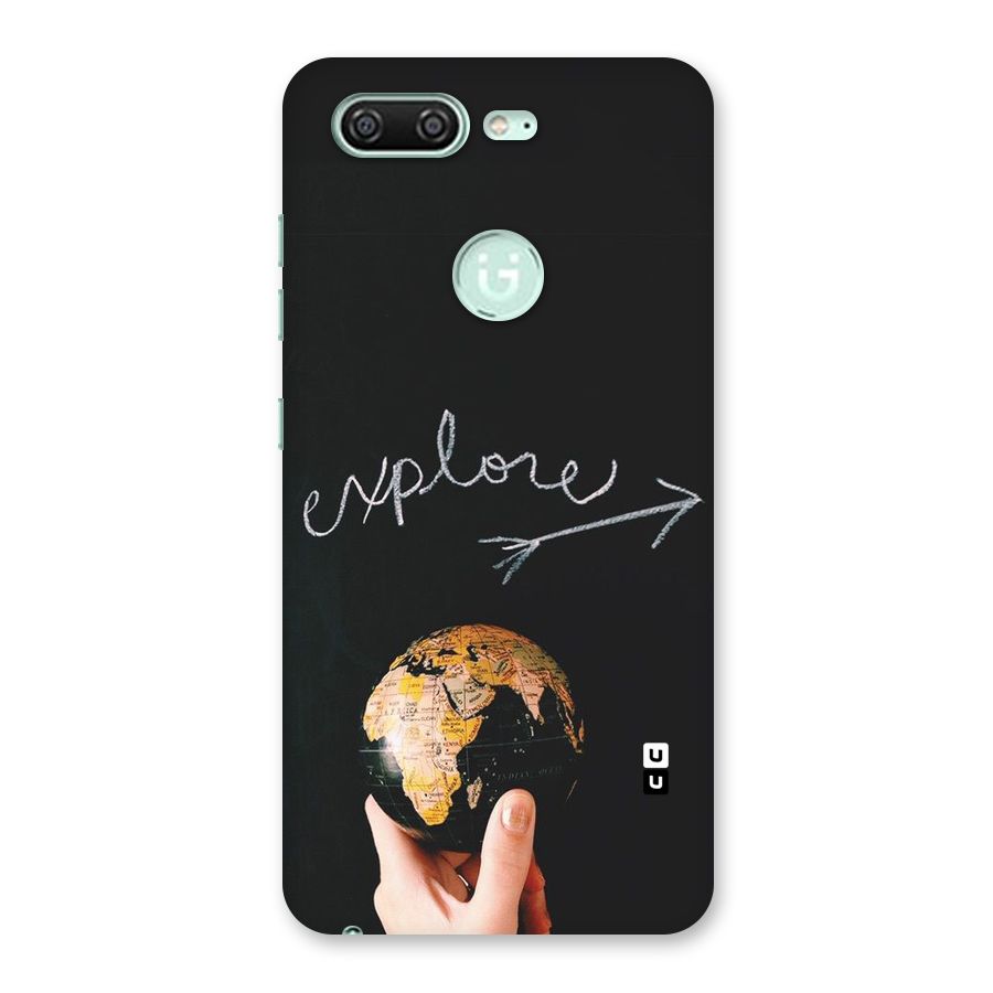 Explore World Back Case for Gionee S10