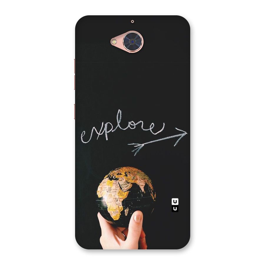 Explore World Back Case for Gionee S6 Pro