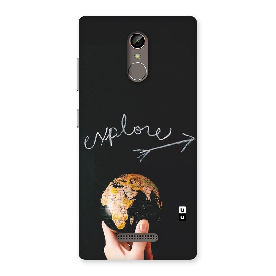 Explore World Back Case for Gionee S6s