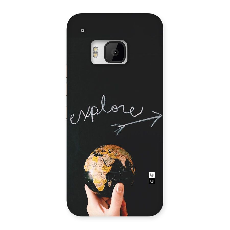 Explore World Back Case for HTC One M9