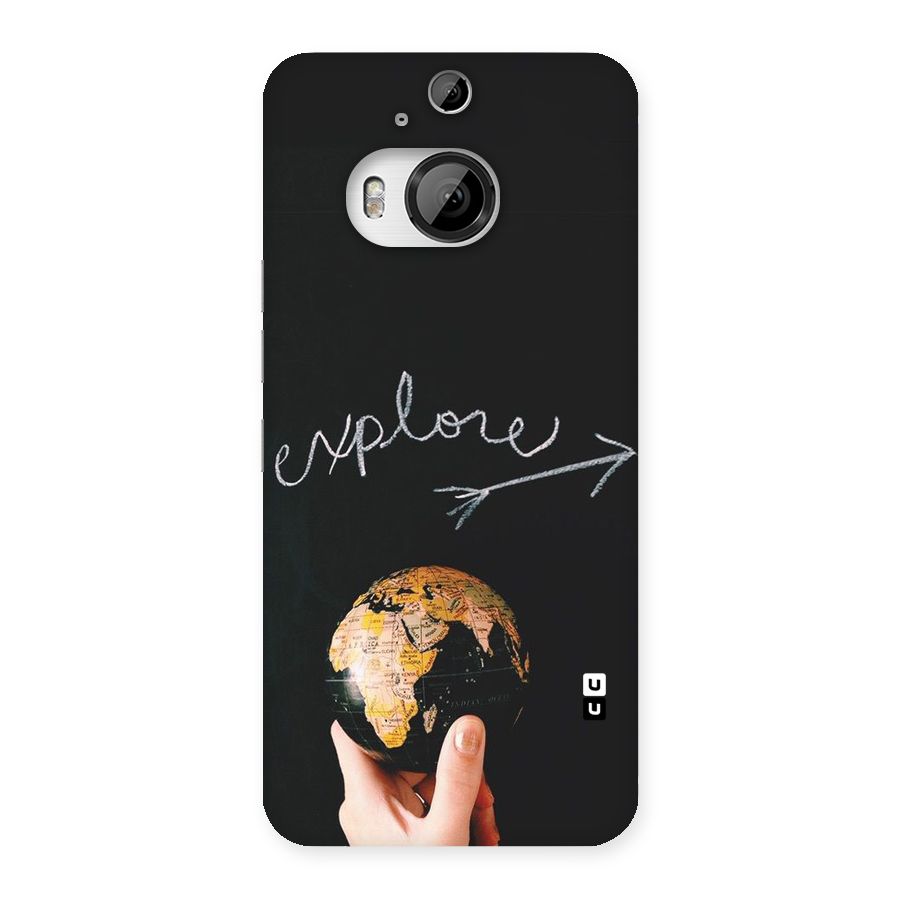 Explore World Back Case for HTC One M9 Plus