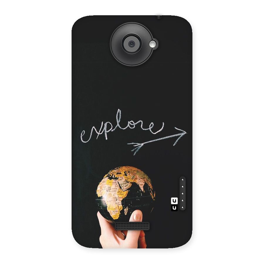 Explore World Back Case for HTC One X
