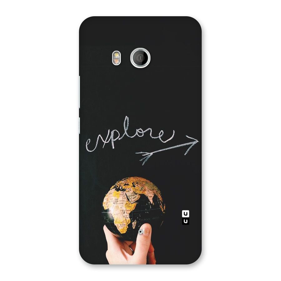 Explore World Back Case for HTC U11