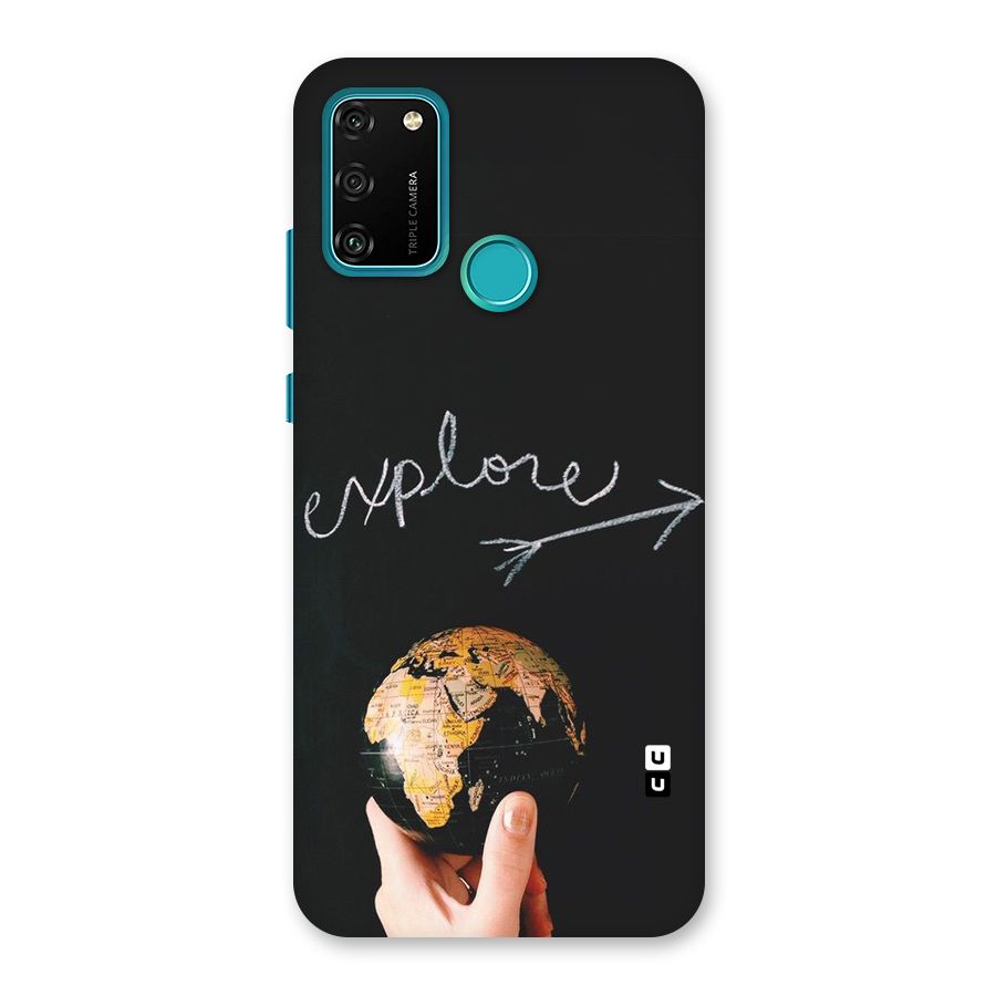 Explore World Back Case for Honor 9A