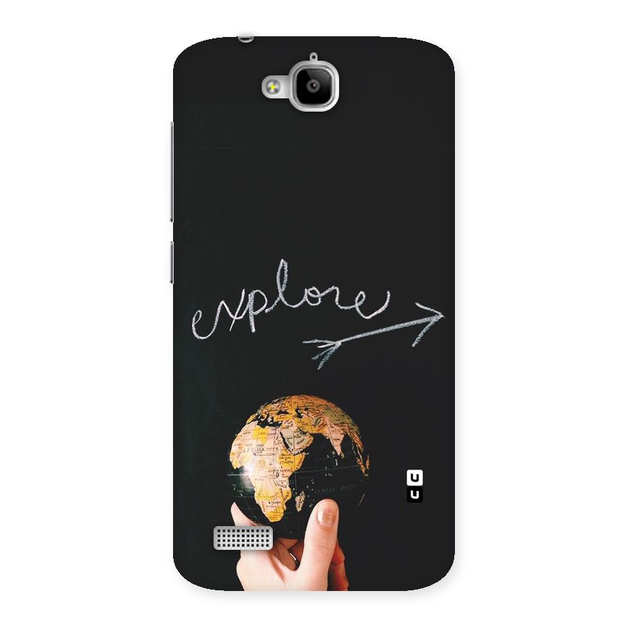 Explore World Back Case for Honor Holly