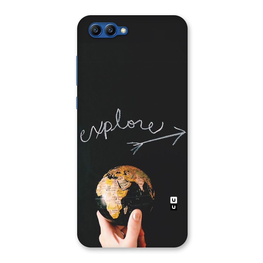 Explore World Back Case for Honor View 10