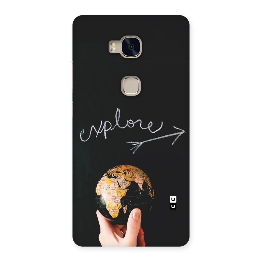 Explore World Back Case for Huawei Honor 5X