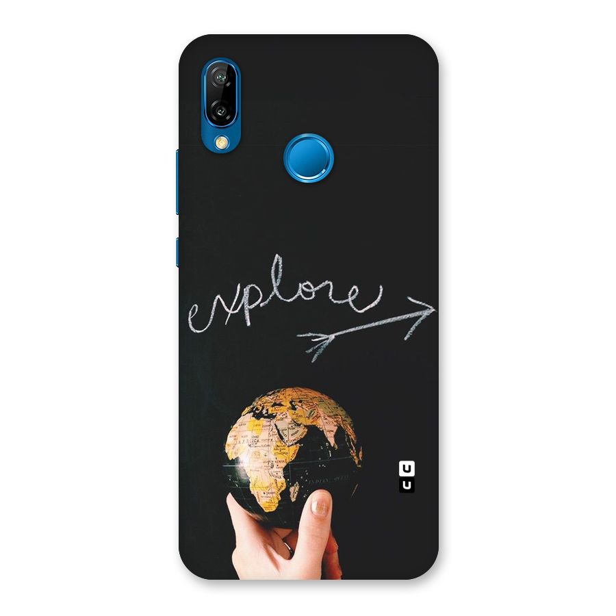 Explore World Back Case for Huawei P20 Lite