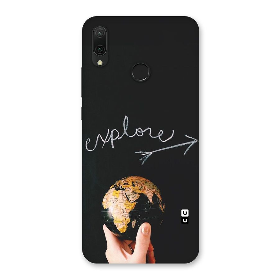 Explore World Back Case for Huawei Y9 (2019)