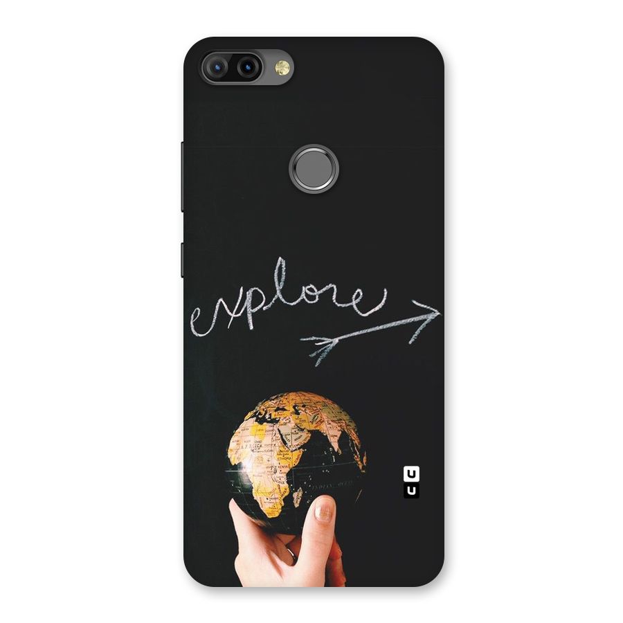 Explore World Back Case for Infinix Hot 6 Pro