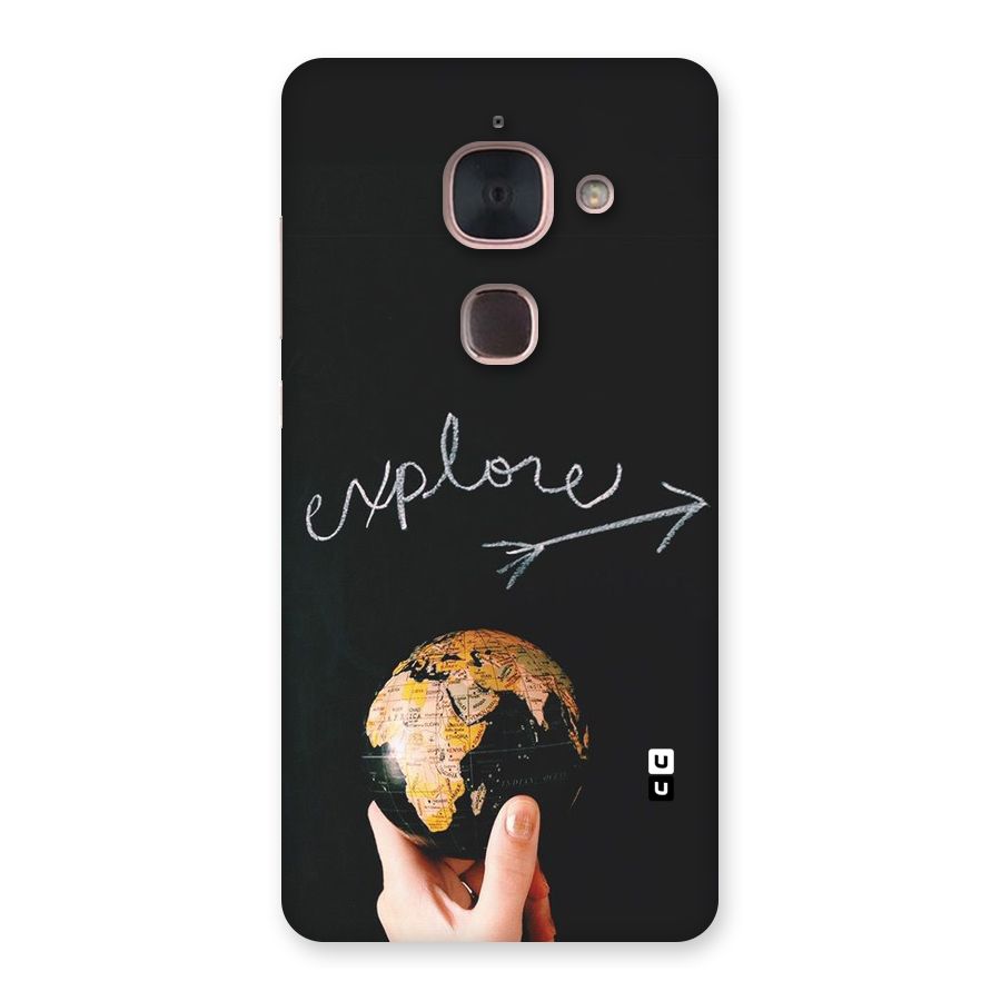 Explore World Back Case for Le Max 2