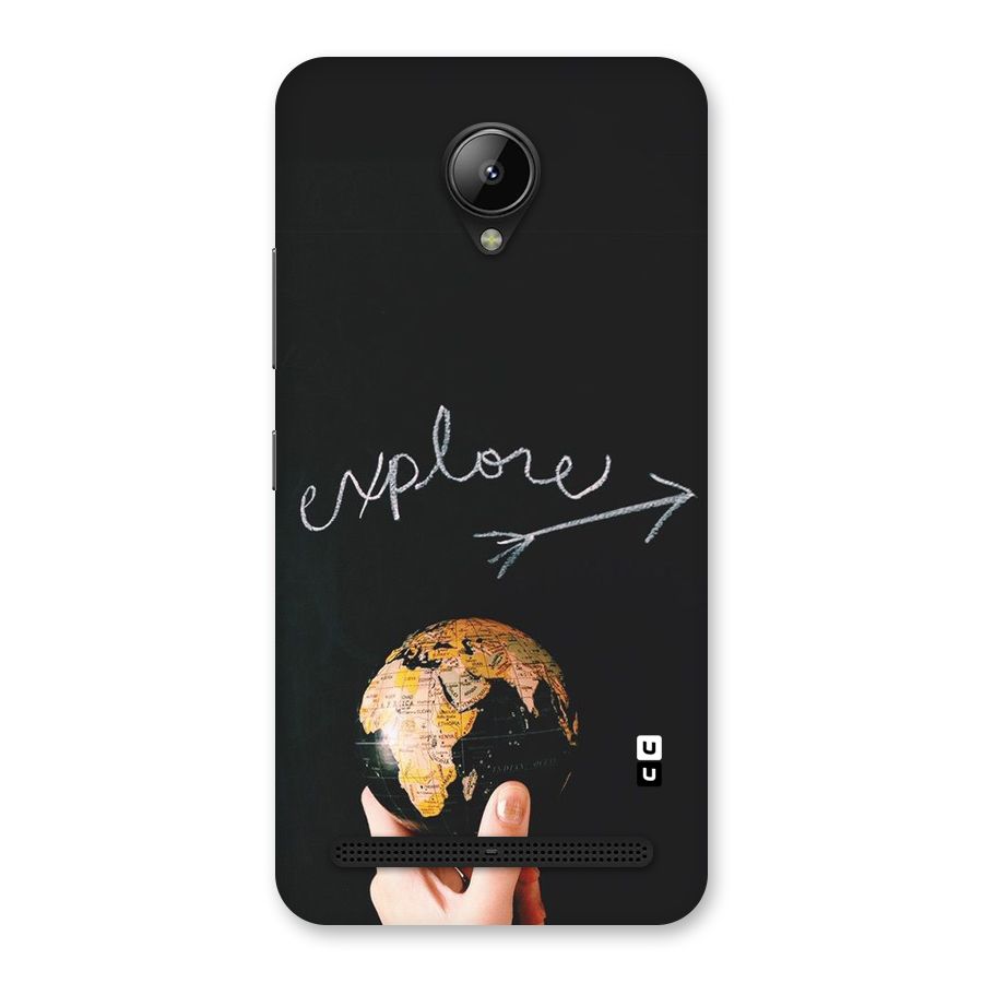 Explore World Back Case for Lenovo C2