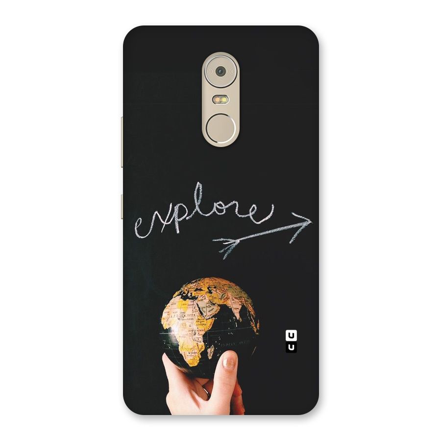 Explore World Back Case for Lenovo K6 Note