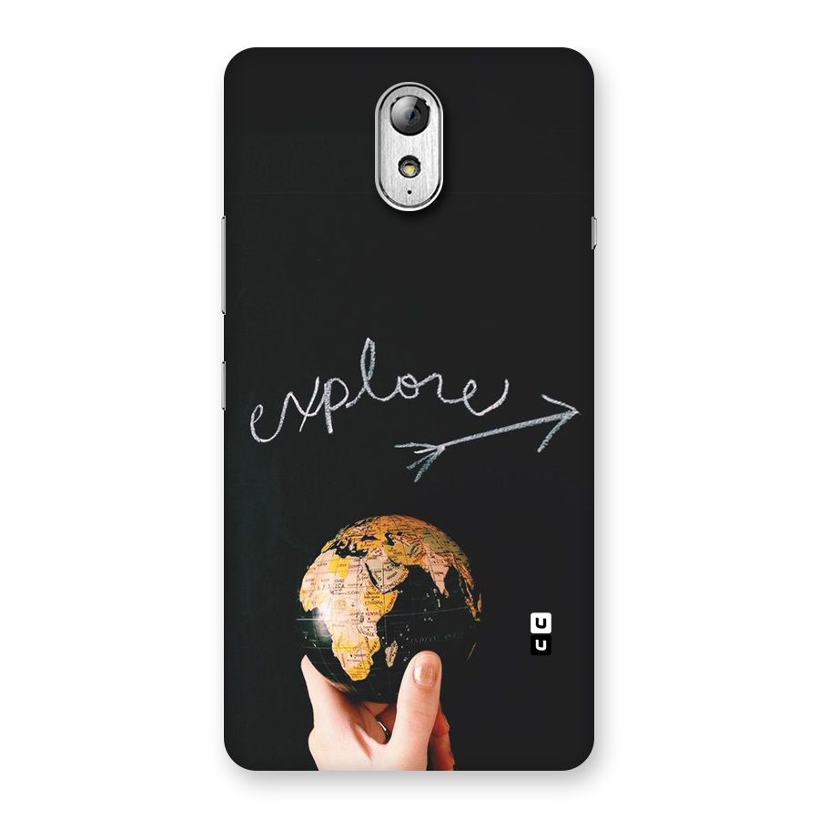 Explore World Back Case for Lenovo Vibe P1M