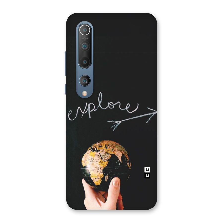Explore World Back Case for Mi 10
