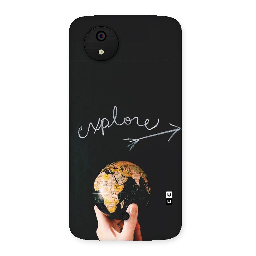 Explore World Back Case for Micromax Canvas A1