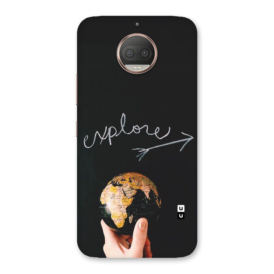 Explore World Back Case for Moto G5s Plus