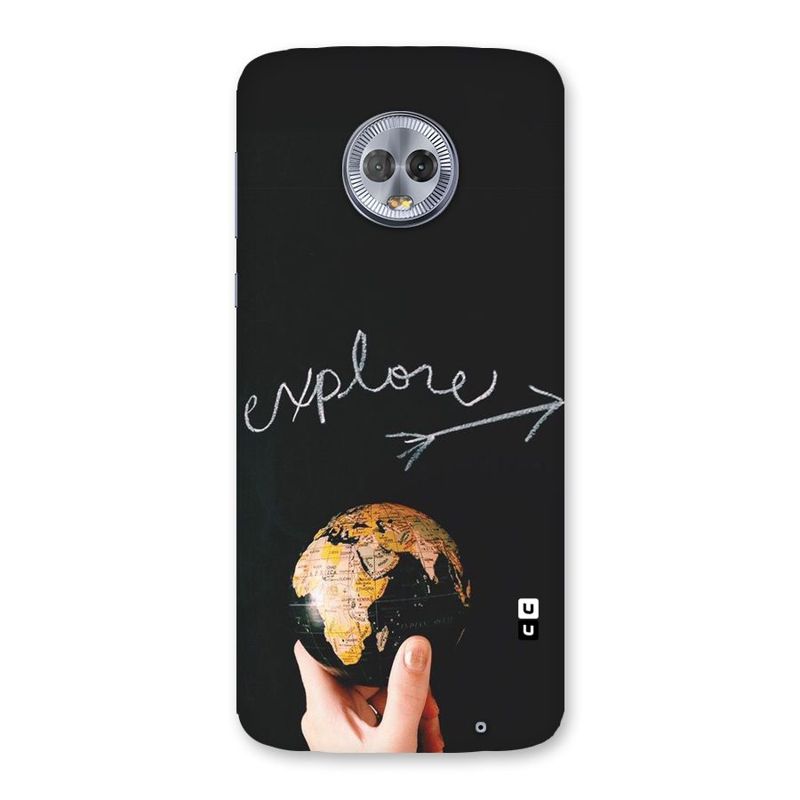 Explore World Back Case for Moto G6 Plus
