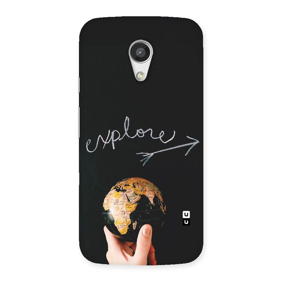 Explore World Back Case for Moto G 2nd Gen