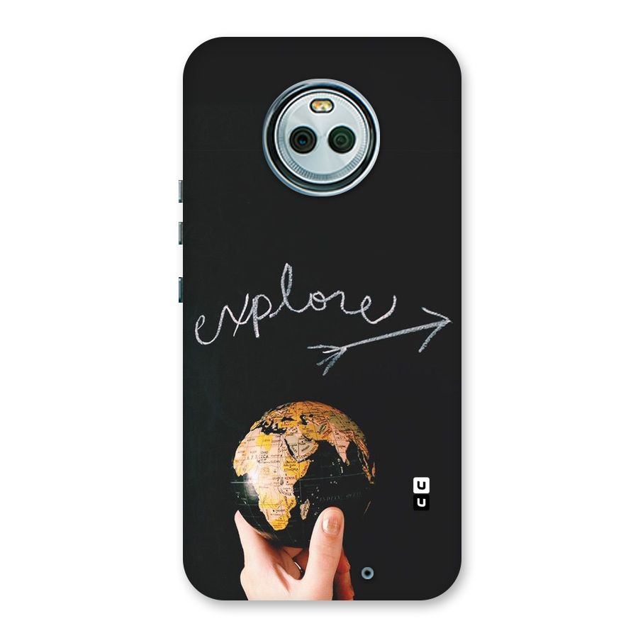 Explore World Back Case for Moto X4