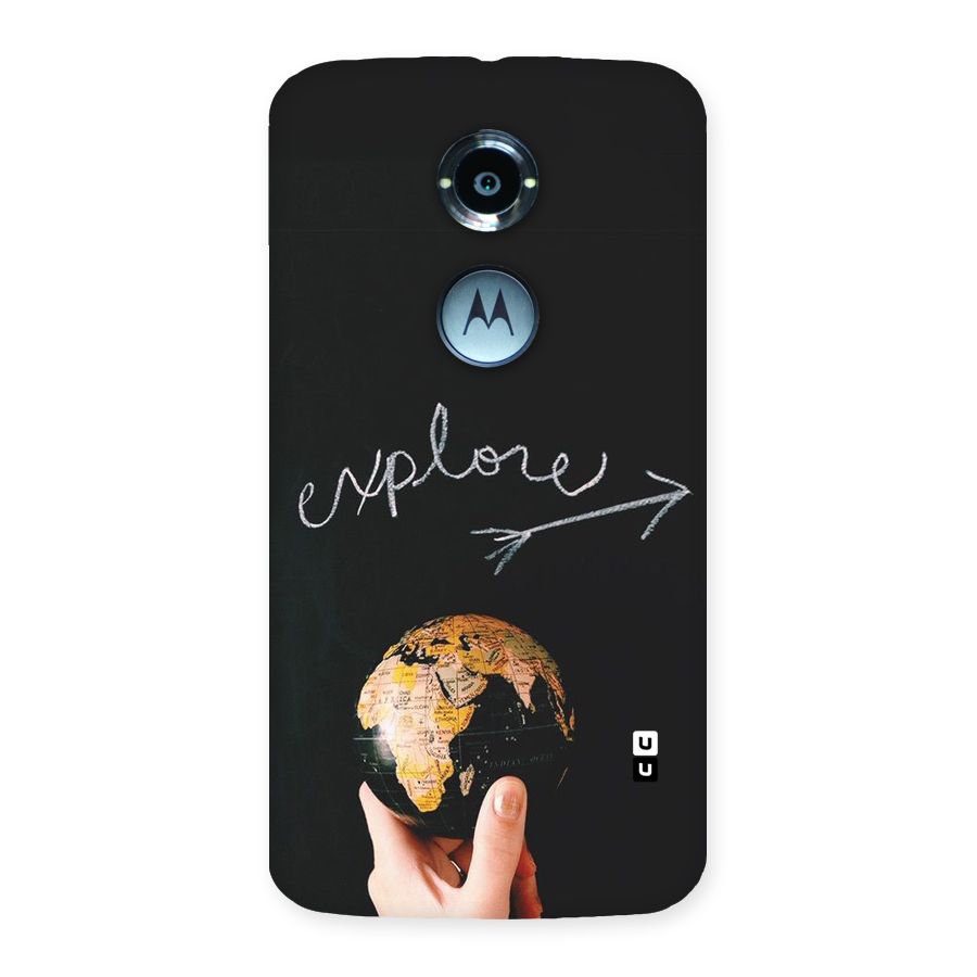 Explore World Back Case for Moto X 2nd Gen