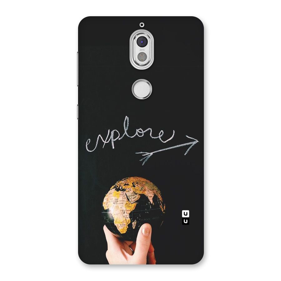 Explore World Back Case for Nokia 7