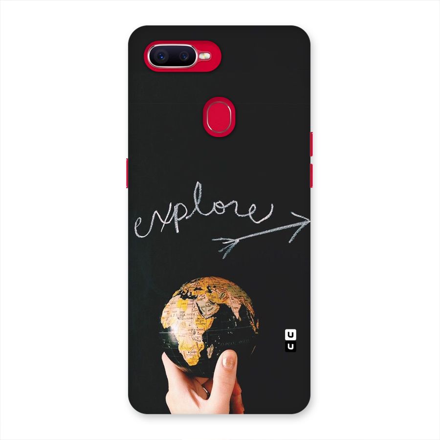 Explore World Back Case for Oppo F9 Pro