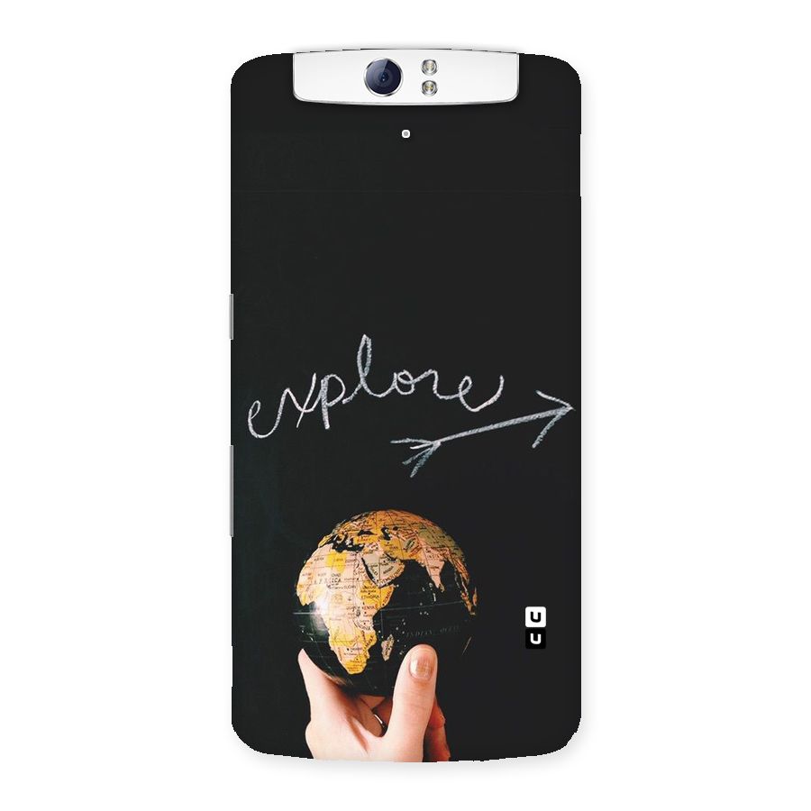 Explore World Back Case for Oppo N1