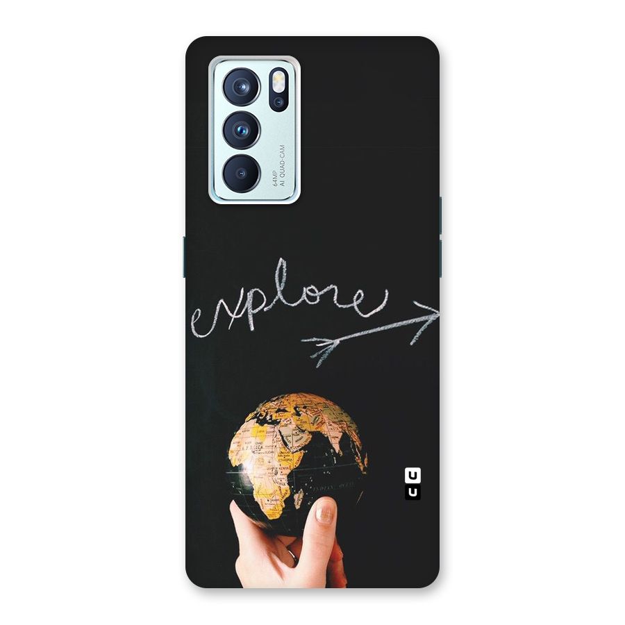 Explore World Back Case for Oppo Reno6 Pro 5G