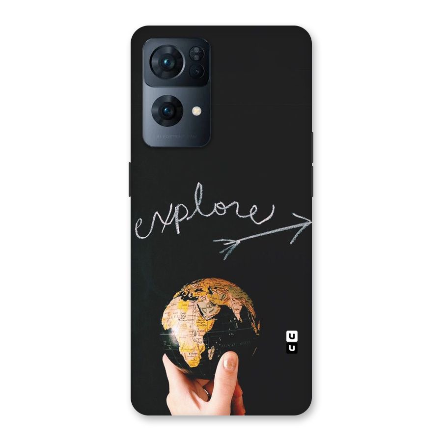 Explore World Back Case for Oppo Reno7 Pro 5G