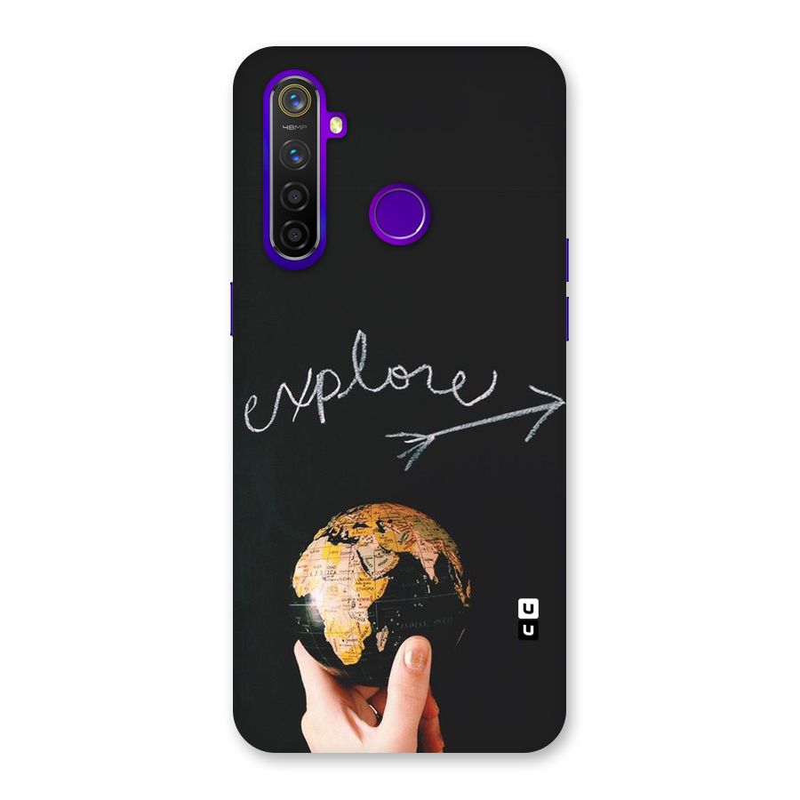 Explore World Back Case for Realme 5 Pro