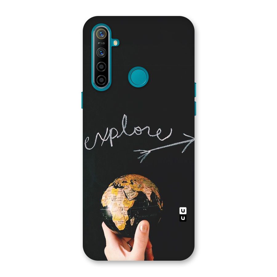 Explore World Back Case for Realme 5i