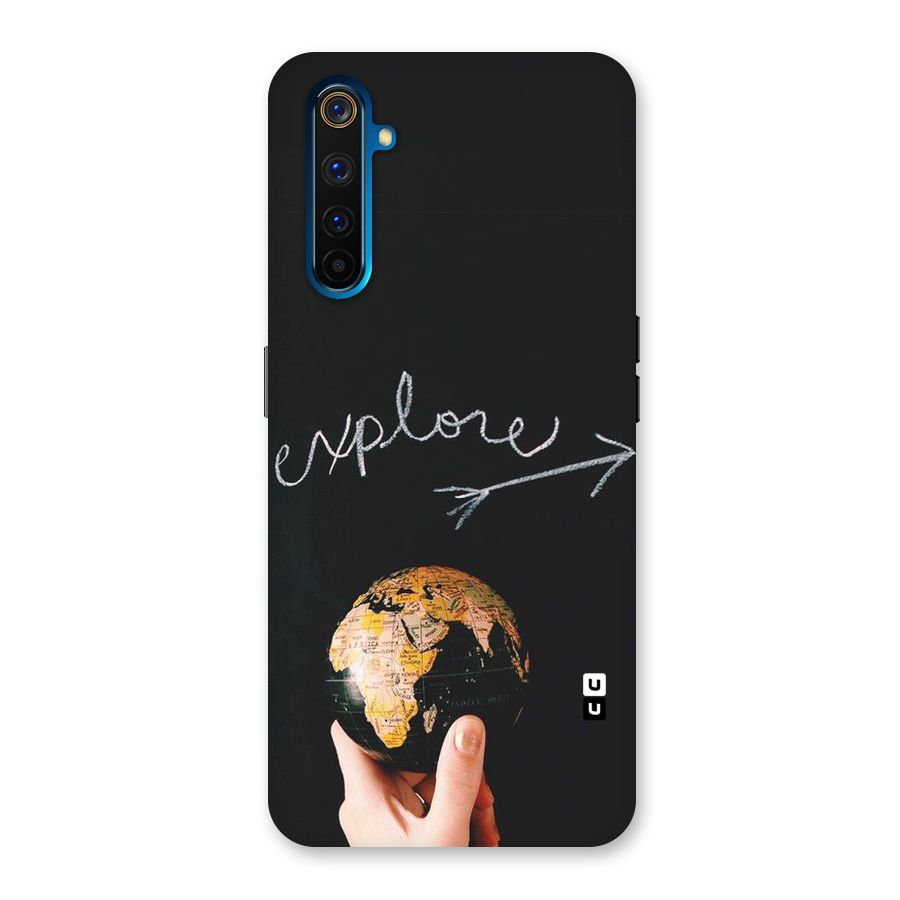Explore World Back Case for Realme 6 Pro
