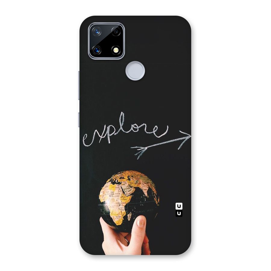 Explore World Back Case for Realme Narzo 20