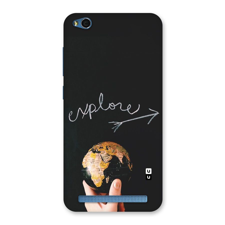 Explore World Back Case for Redmi 5A