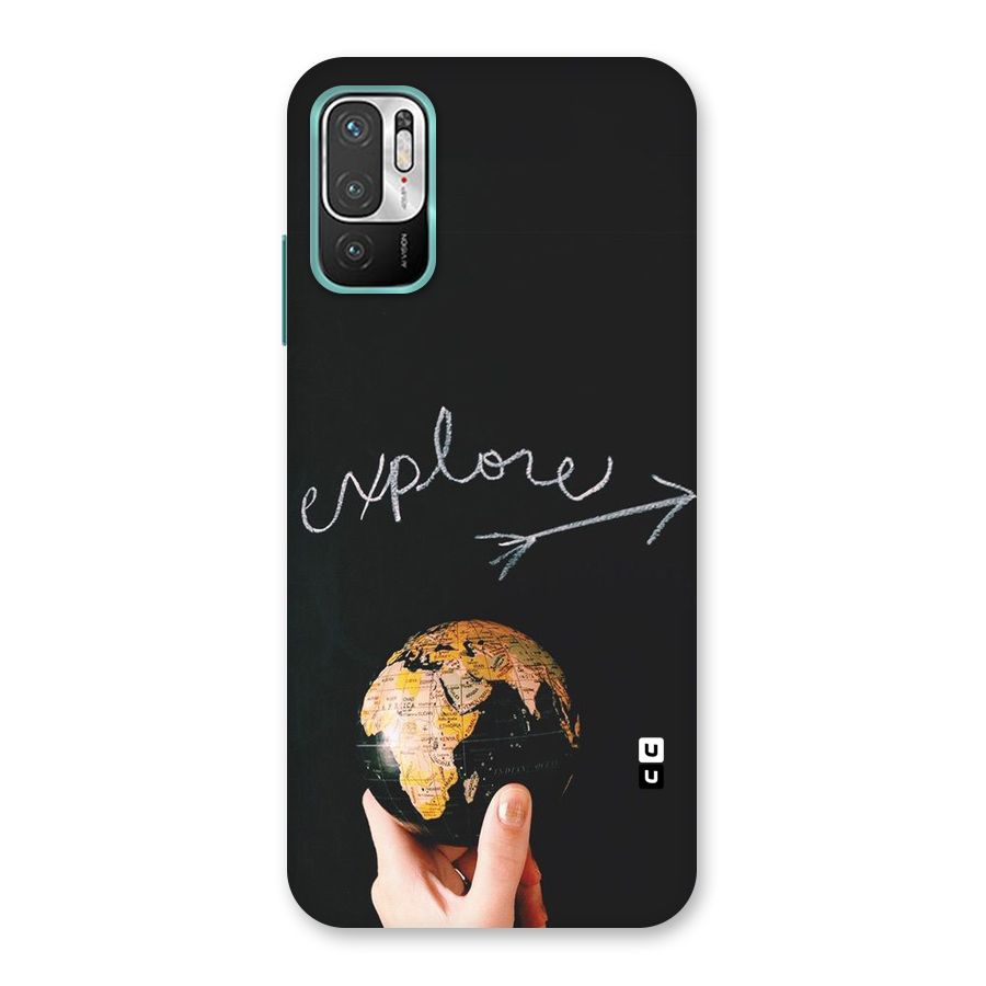 Explore World Back Case for Redmi Note 10T 5G