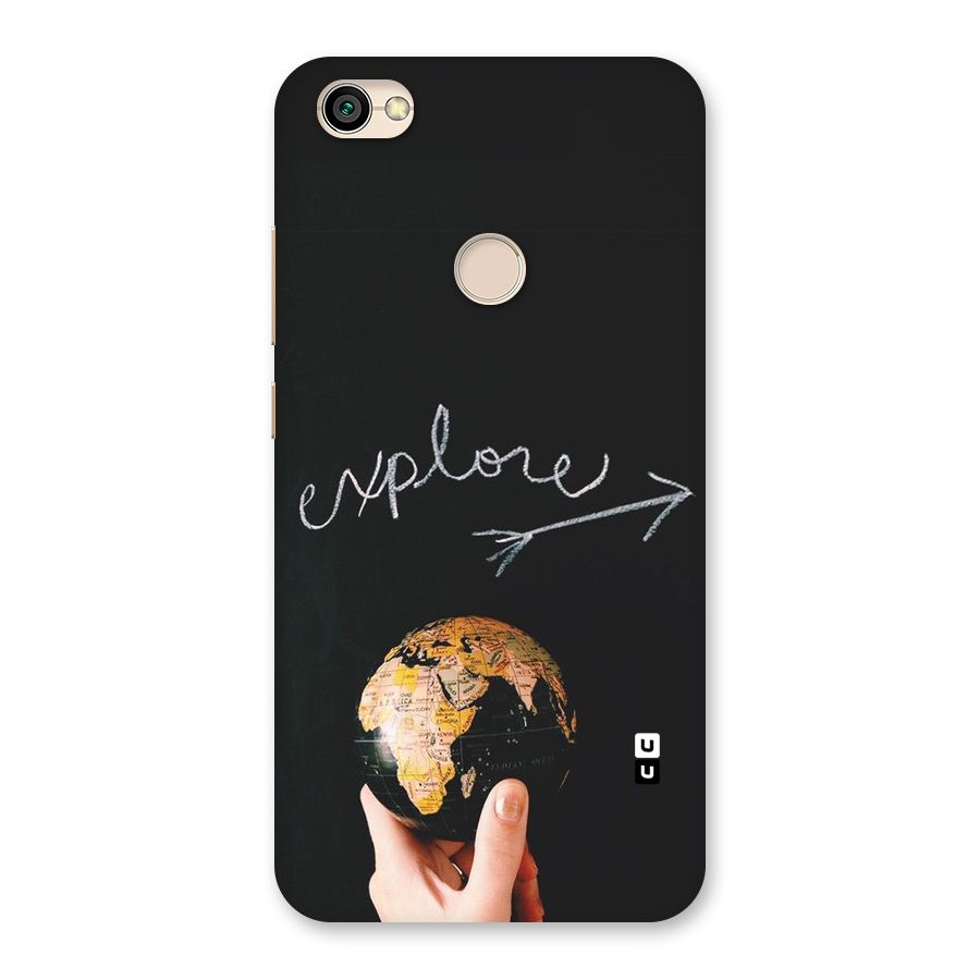 Explore World Back Case for Redmi Y1 2017