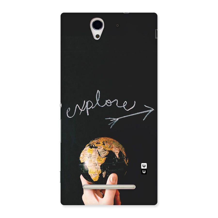 Explore World Back Case for Sony Xperia C3