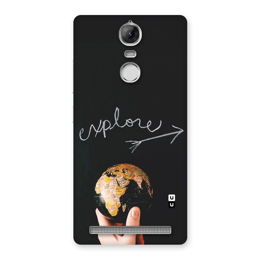 Explore World Back Case for Vibe K5 Note