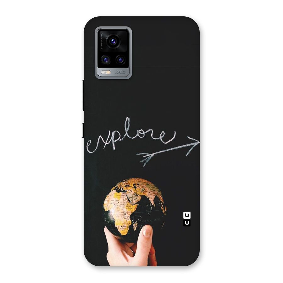Explore World Back Case for Vivo V20