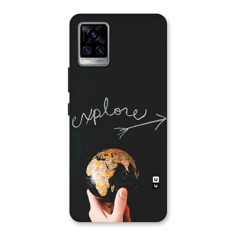 Explore World Back Case for Vivo V20 Pro