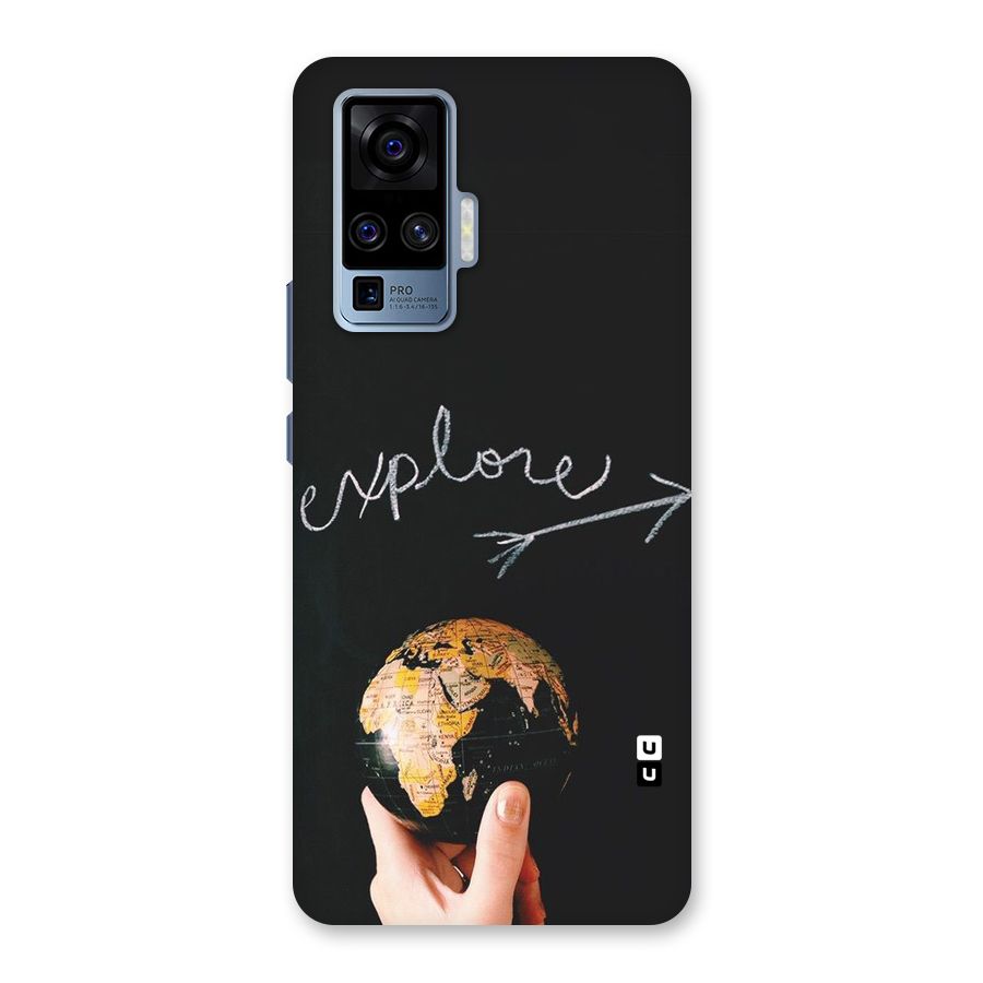 Explore World Back Case for Vivo X50 Pro