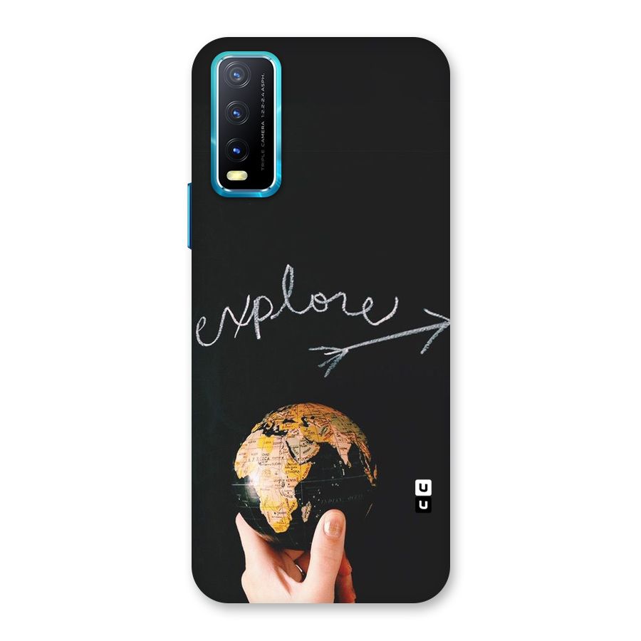 Explore World Back Case for Vivo Y20G