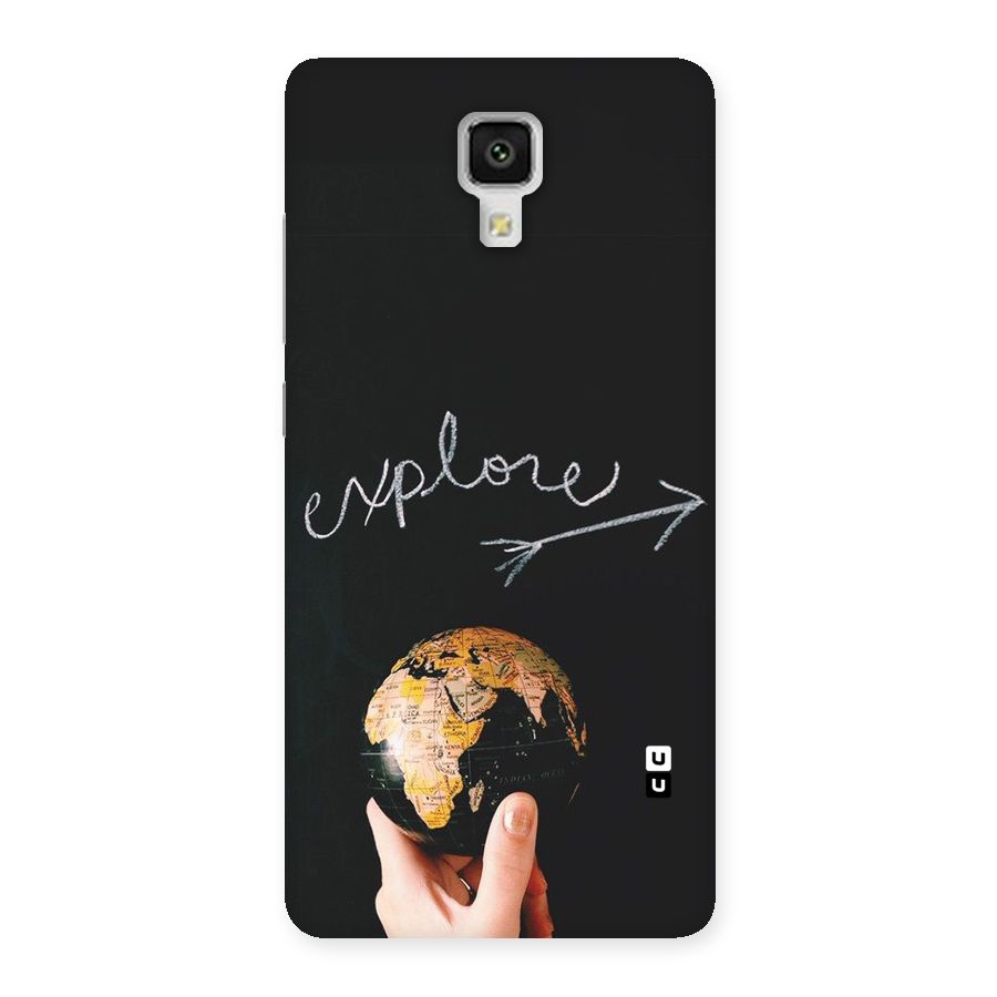 Explore World Back Case for Xiaomi Mi 4