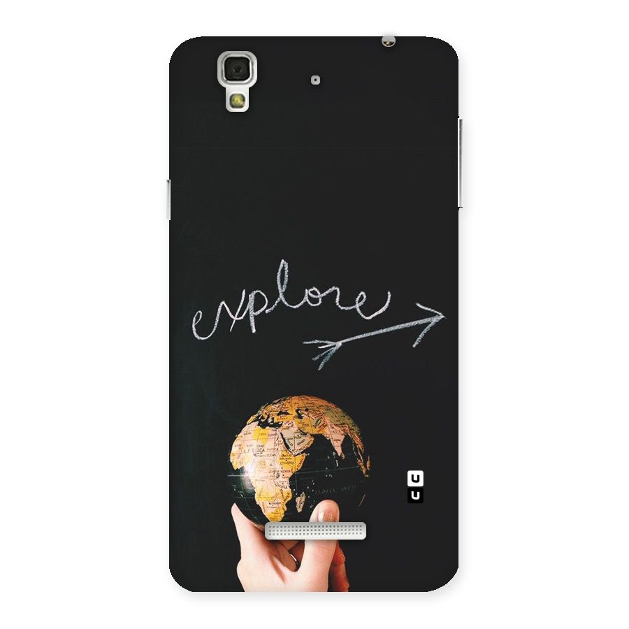 Explore World Back Case for Yu Yureka