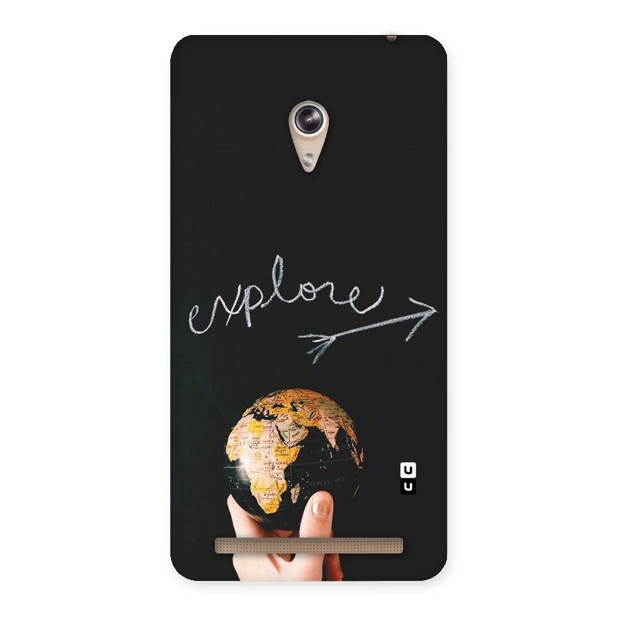 Explore World Back Case for Zenfone 6