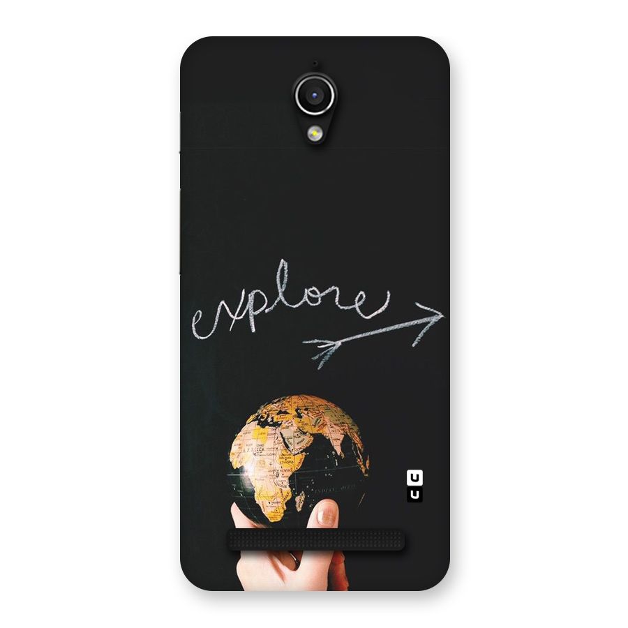 Explore World Back Case for Zenfone Go