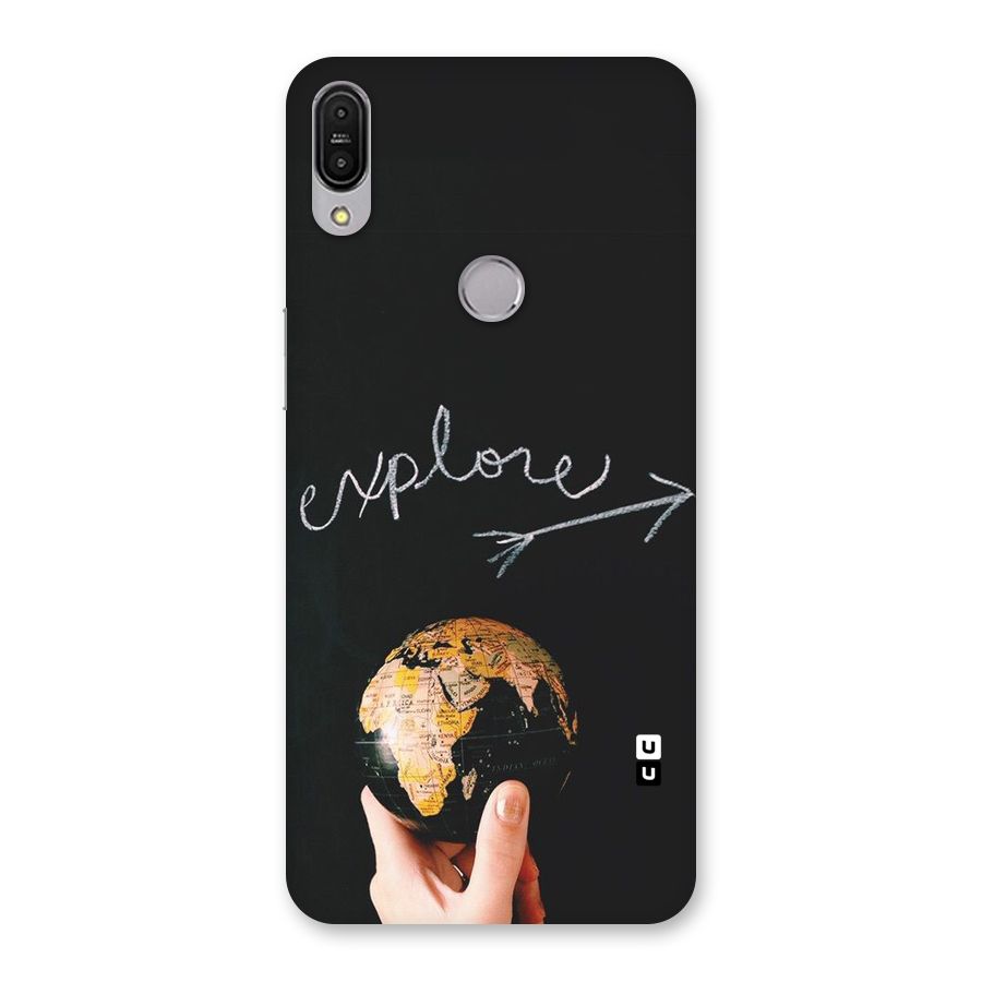 Explore World Back Case for Zenfone Max Pro M1