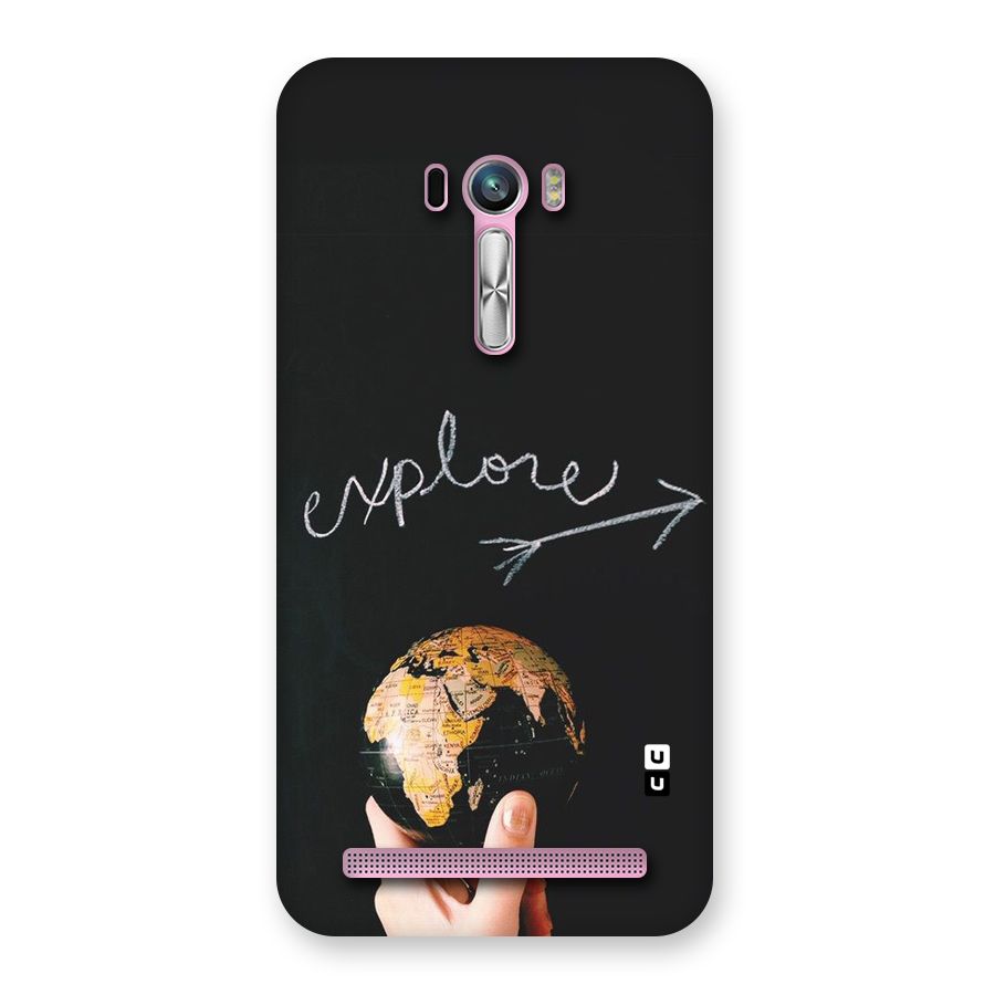 Explore World Back Case for Zenfone Selfie