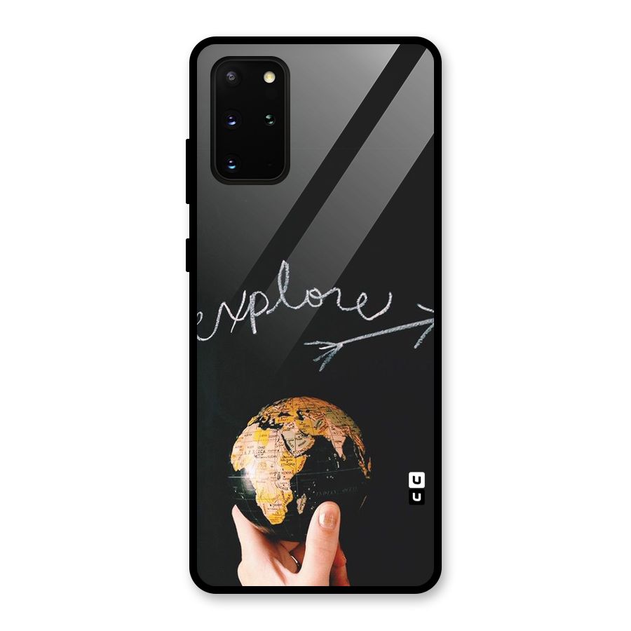 Explore World Glass Back Case for Galaxy S20 Plus